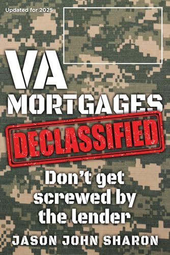 VA Mortgages Declassified book cover by Jason Sharon